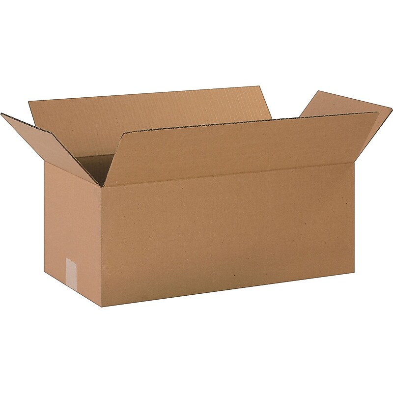 20" x 10" x 8" Shipping Boxes, 20/Bundle (20108) image 1