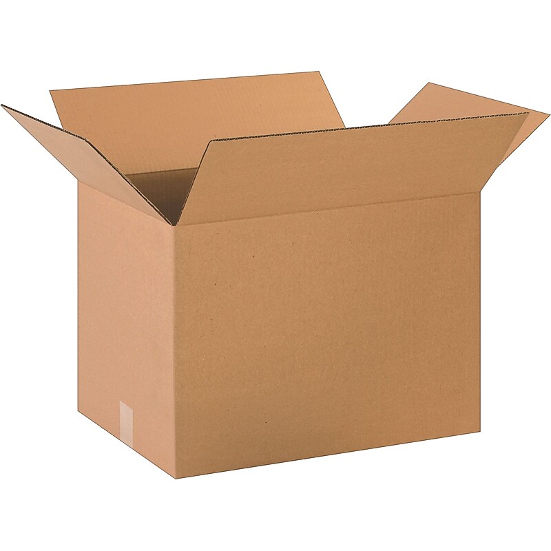 20" x 14" x 14" Shipping Boxes, 32 ECT, 20/Bundle (201414) image 1