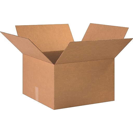coastwide professional 20 x 12 32 ect shipping boxes 15 bundle cw57304 staples food grade cardboard sheets