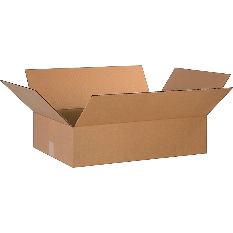 24" x 16" x 6" Shipping Boxes, 32 ECT, Brown, 20/Bundle (24166) image 1