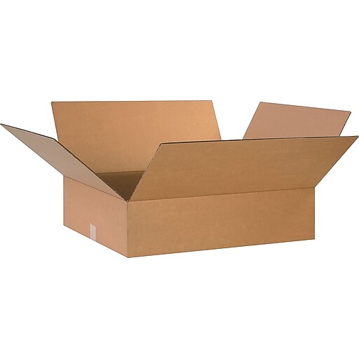 Shop Staples for 24 (L) x 20 (W) x 6 (H)" Shipping Boxes, 32 ECT, Brown, 10/Bundle (24206)