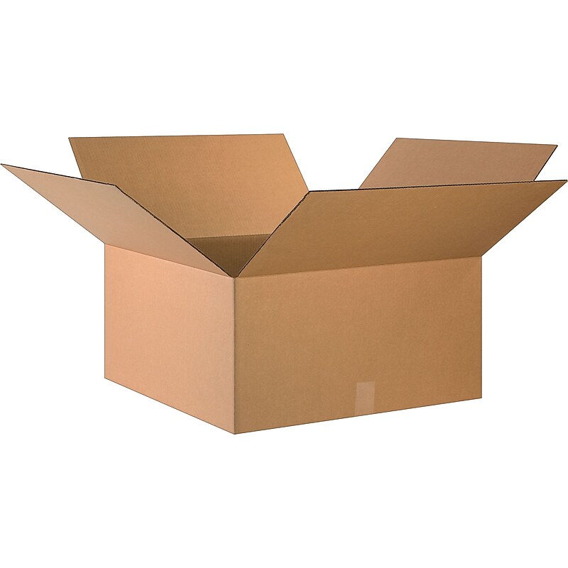 24" x 24" x 12" Shipping Boxes, 20/Pack (242412) image 1