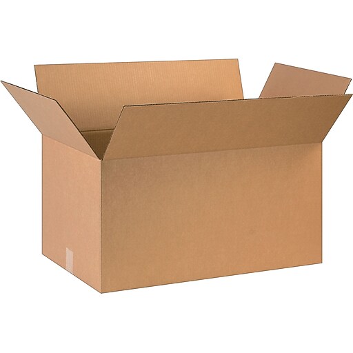 28" x 16" x 14" Shipping Boxes, 32 ECT, Brown, 20/Pack (BS281614) at