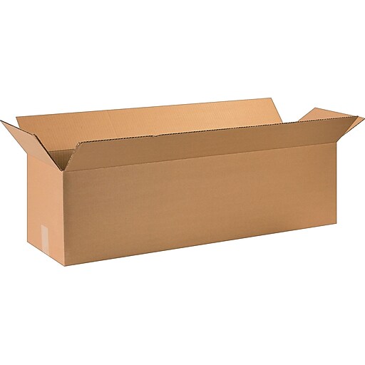 36" x 10" x 10" Shipping Boxes, 32 ECT, Brown, 20/Bundle (361010) at