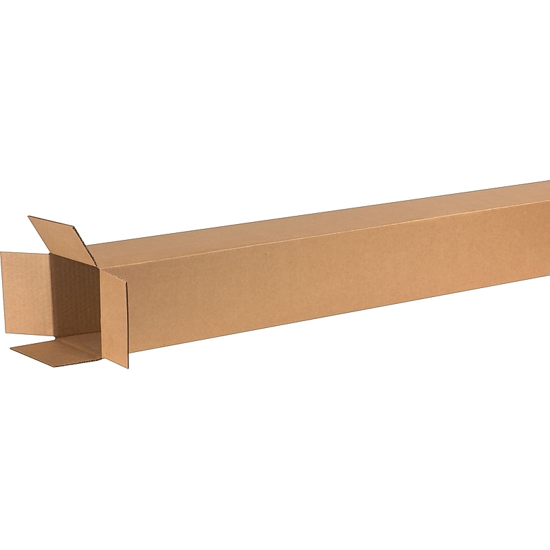 6" x 6" x 60" Shipping Boxes, 32 ECT, 25/Bundle (6660RP25) image 1