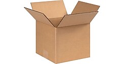 Partners Brand Shipping Boxes, 8" x 8" x 7", 32 ECT, Brown, 25/Bundle (887)