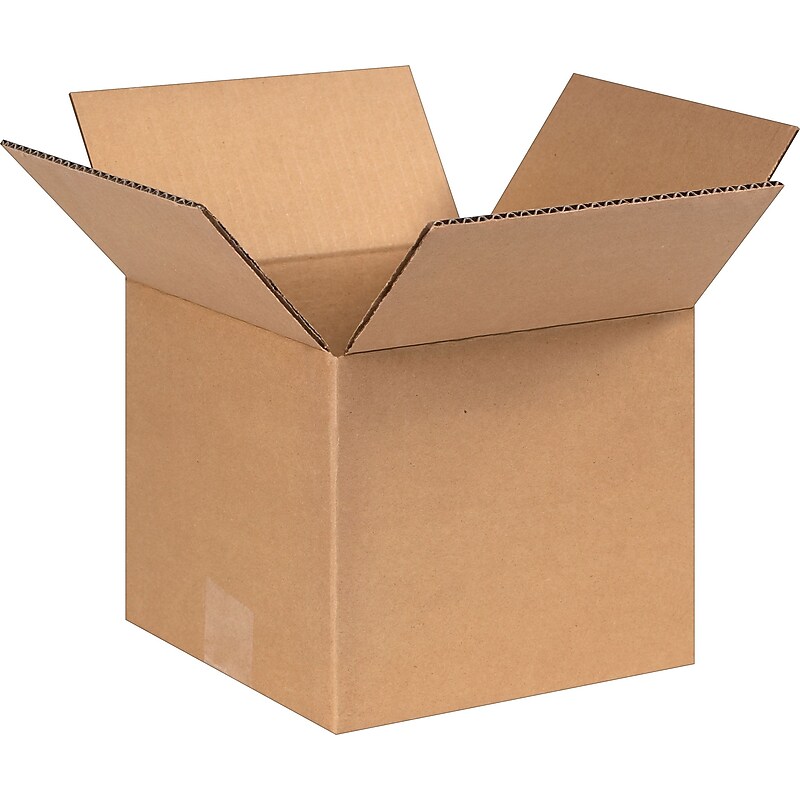 8" x 8" x 7" Shipping Boxes, 25/Bundle (BS080807) image 1