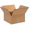 Pack of 25 White Small Mailing Corrugated Cardboard Box Shipping Box BM555 5L x 5W x 5H 