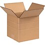 8" x 8" x 8" Multi-Depth Shipping Boxes, Brown, 25/Bundle (MD888)~#|#~s0194256_sc7