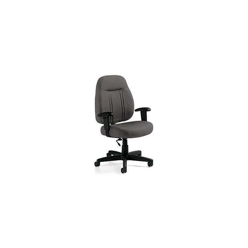 Global High-Back Task Chair, Slate (9330BK-JN03) image 1