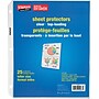 Staples Standard Weight Sheet Protectors, Clear, 25/Box (10523-US)~#|#~s0195922_sc7