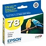 Epson T78 Yellow Standard Yield Ink Cartridge~#|#~s0197772_sc7