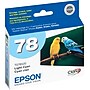 Epson T78 Light Cyan Standard Yield Ink Cartridge~#|#~s0197773_sc7
