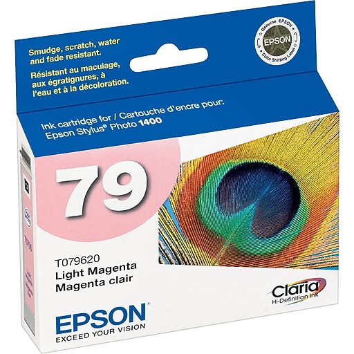Epson T79 Light Magenta High Yield Ink Cartridge | Staples