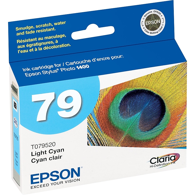 Epson T79 Light Cyan High Yield Ink Cartridge image 1