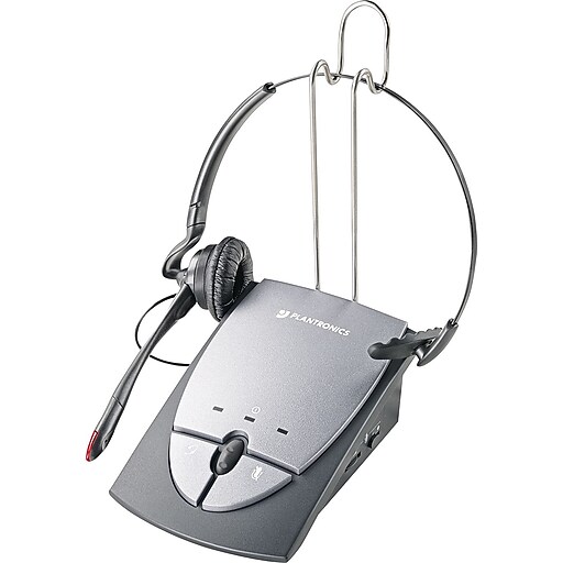 Plantronics S12 Wired Office Phone Headset Staples
