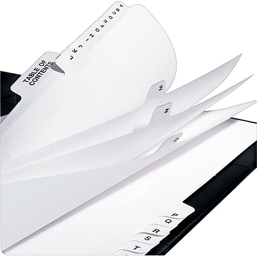 Avery® Alphabetical Collated Dividers, AZ Staples