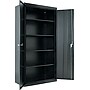Alera Adjustable Storage Cabinet, Black, 4-Shelf, 36"W x 18"D x 72"H~#|#~s0205380_sc7