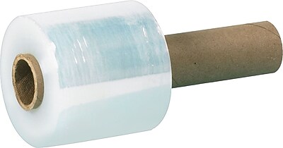 thumbnail image 2 of 10" X 1000' Shrink Wrap Stretch Banding Film – 80 Gauge – 4 Rolls Extended Core – Clear 2 of 3