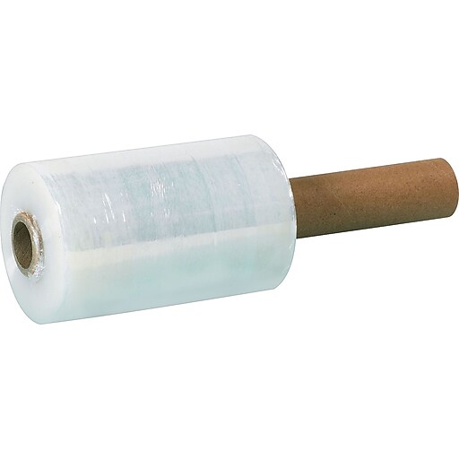 The Packaging Wholesalers Extended Core Stretch Film, 5" x 1000', 80 Gauge, 12/Pack (FSTTNBEC305