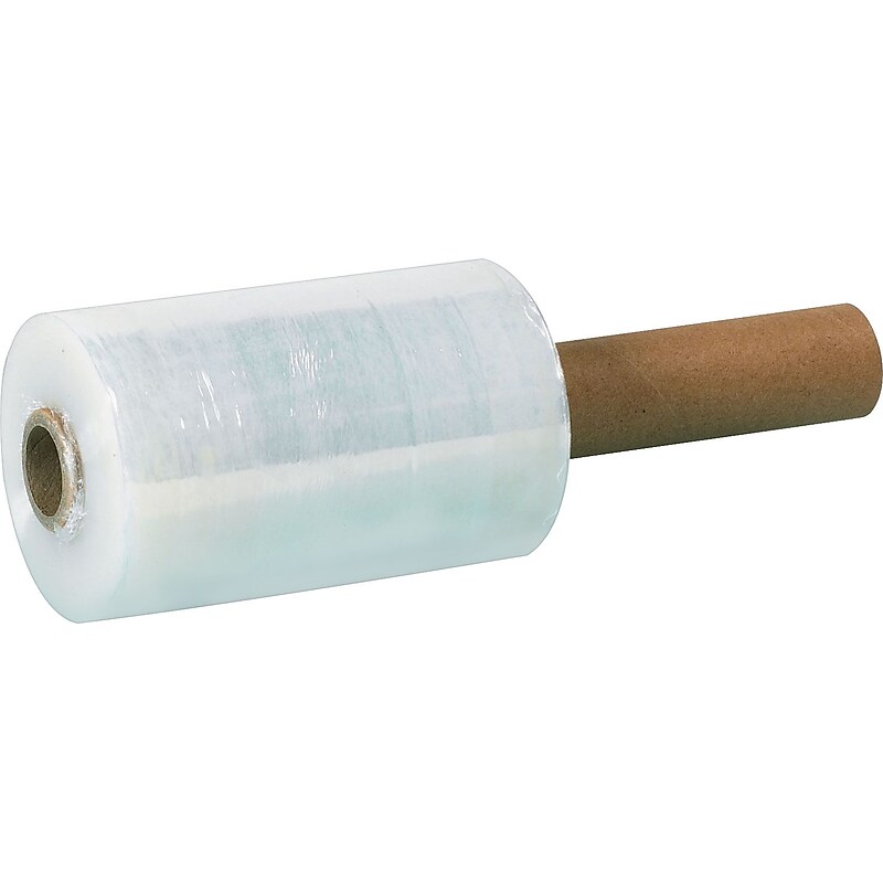 5" x 650' 100 Gauge Cast Stretch Wrap, Ultra clear, 12/Carton (TNBEC505) image 1