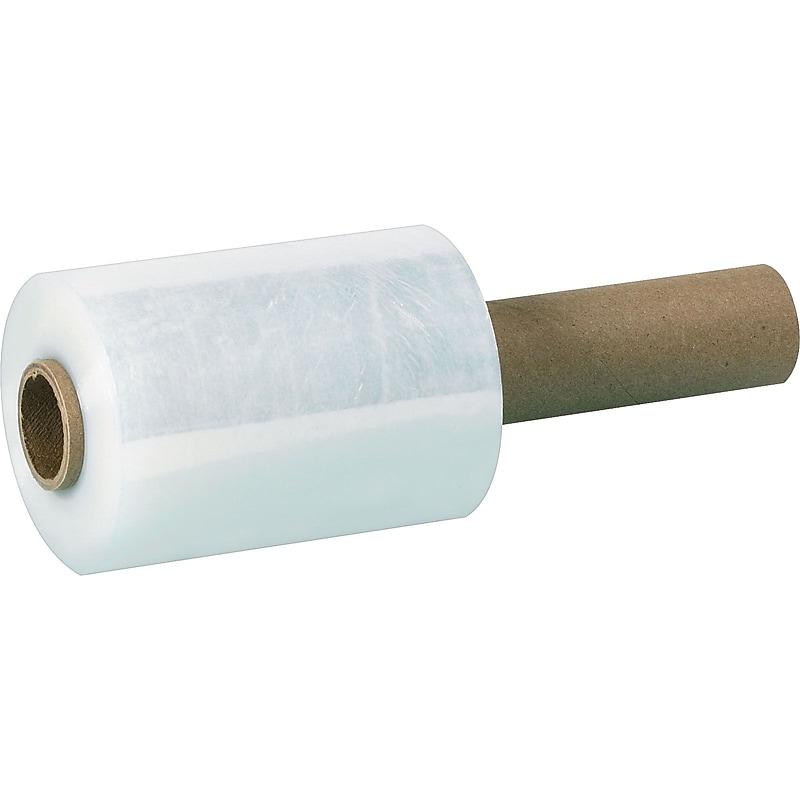 5" x 1000' 80 Gauge Cast Stretch Wrap, Clear, 12/Carton (FSTTNBEC305) image 1