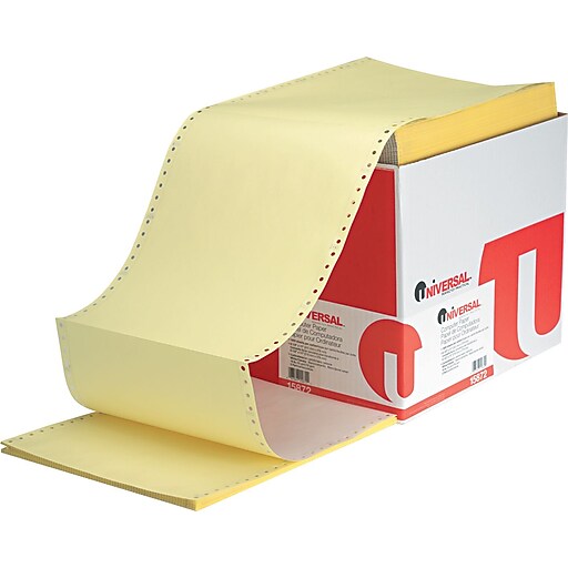 Universal 9.5" x 11" Carbonless Paper, 1800/Carton (UNV15872) at Staples