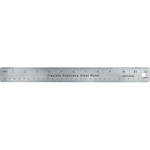 Shop Staples for Universal Stainless Steel Ruler, 12"