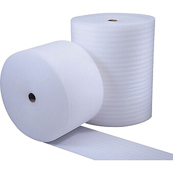 Polyethylene Foam Roll, 1/8" x 36" x 550', 2 Rolls/Bundle (CFW18S36P)