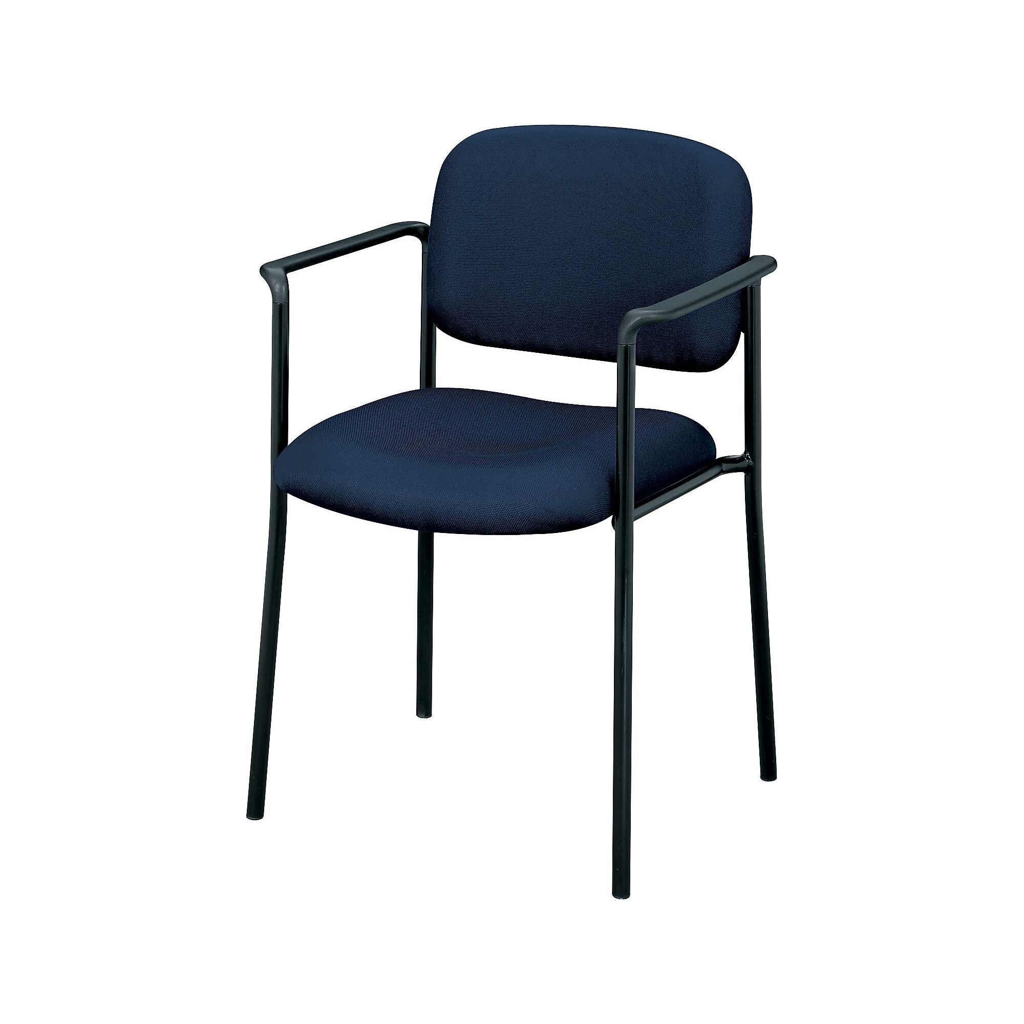 HON Scatter Fabric Stacking Guest Chair, Fixed Arms, Navy (BSXVL616VA90) Sansujyuku sansujyuku.com