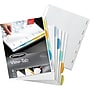 Wilson Jones View-Tab Blank Paper Dividers, 8-Tab, White, Set (W55965)~#|#~s0210910_sc7