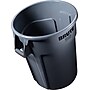 Rubbermaid Plastic Trash Can, 44 Gallon, Gray (FG264360GRAY)~#|#~s0213625_sc7