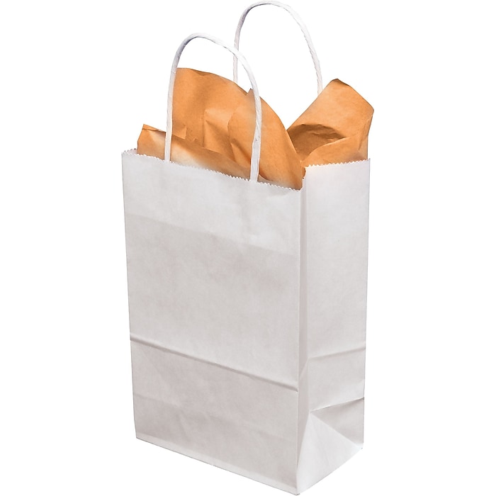 PAPER BAGとPAPER ３個 5.25x3.75x8 Inch Kraft Paper Gift Bags – JiaroPack