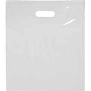 Command Packaging 15”W x 18”L +4” Plastic Gusseted Die-Cut Handle Bag, 500/Carton (248-1518-9)