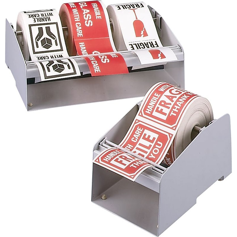 12 1/2" Wide Label Dispenser, Multiple Labels (DLD1250) image 1