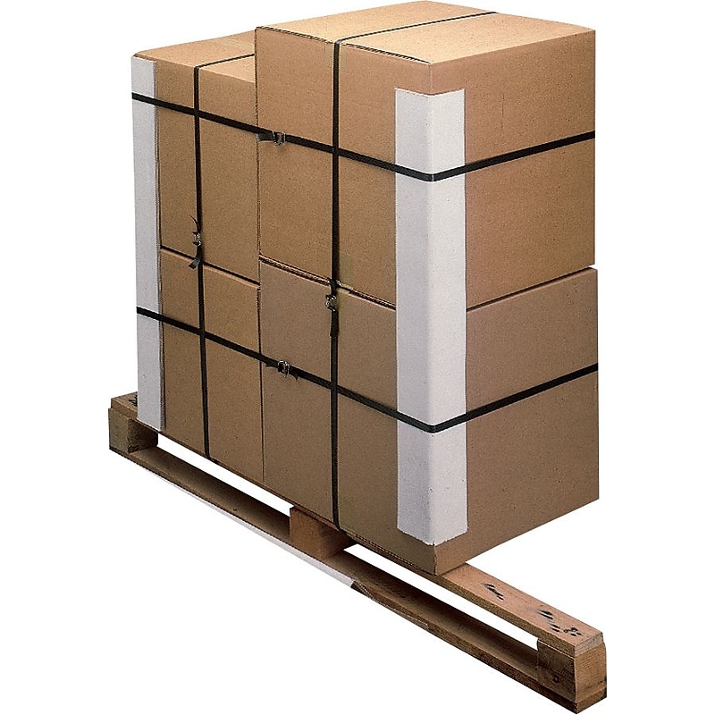 2.5" x 2.5" x 40" Heavy Duty Edge Protectors, .225, 45/Carton (EP252540225B) image 1