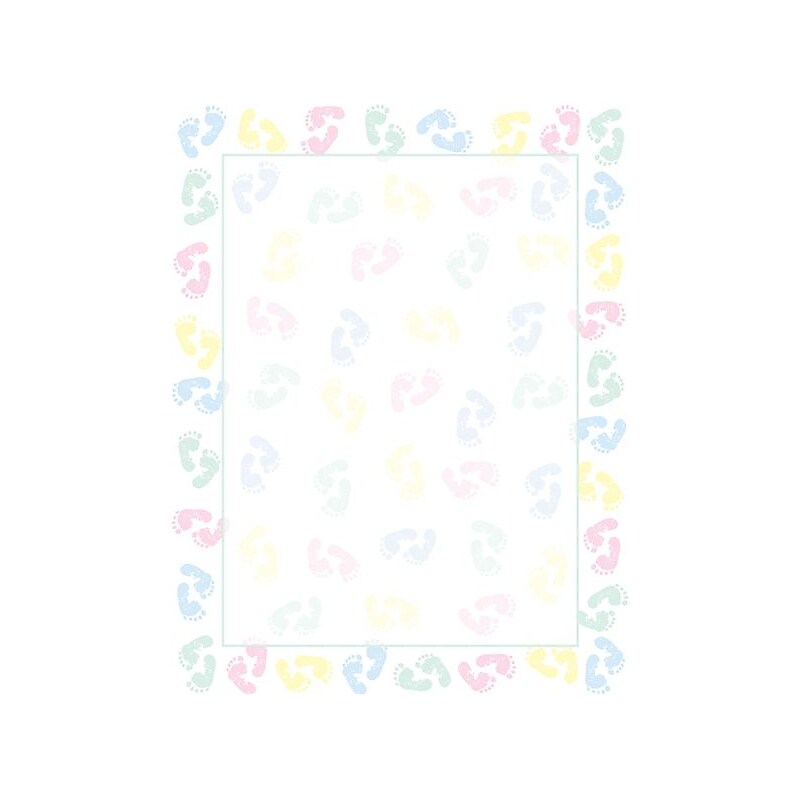 Great Papers Baby Feet, 80/Pack (2014127) image 1
