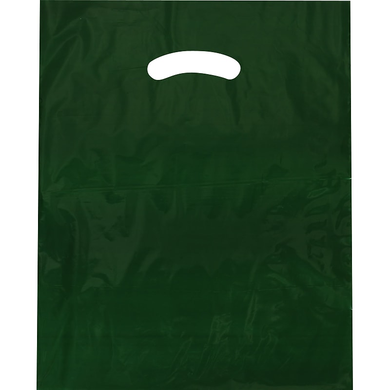15" x 18" Gusseted Poly Bags, Clear, 500/Carton (248-1518-20) image 1