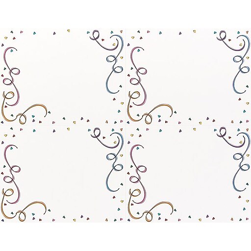 Masterpiece Studios Party Elements 4up Postcards Staples