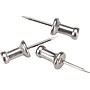 Gem Push Pins, Silver, 100/Box (CPAL4)~#|#~s0224458_sc7