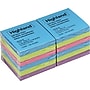 Highland™ Notes, Original Pad, Assorted Colors, 3" x 3", 12/Pk~#|#~s0225202_sc7