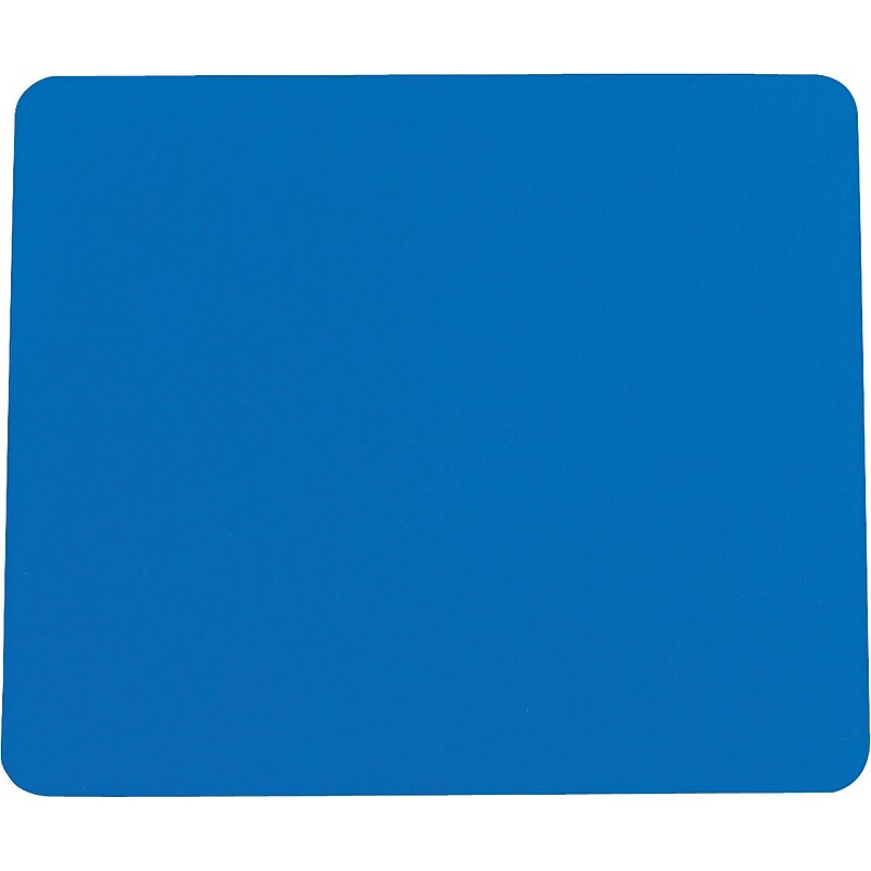 National Industries for the Blind Non-Skid Non Gaming Mouse Pad, Blue (7045013684809) image 1
