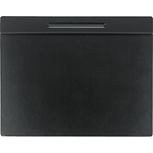 Rolodex Wood Tone Desk Pad, Black, 19" x 24" at Staples