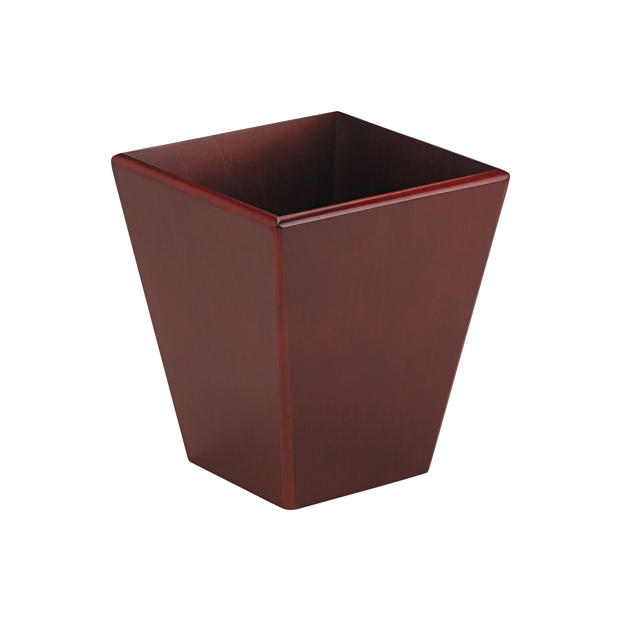 Rolodex WoodTones Mahogany Finish Wastebasket, 10 1/4″H x 9 1/2″W x 9 1/2″D Sansujyuku sansujyuku.com