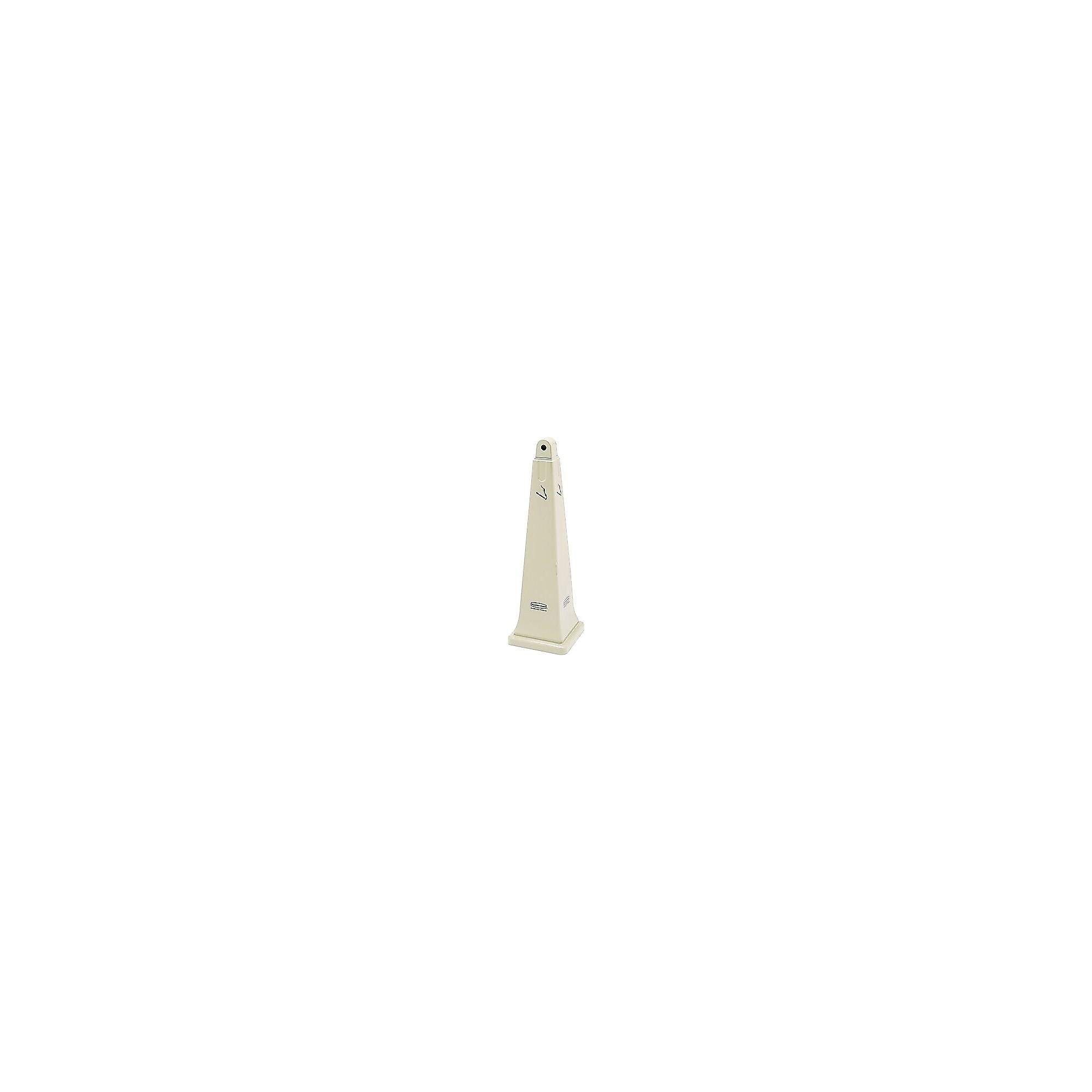Rubbermaid Groundskeeper Cigarette Waste Collector, 12-/14″x12-1/4″x39-7/16″, Beige Sansujyuku sansujyuku.com