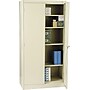 Tennsco Standard 72"H Steel Storage Cabinet with 5 Shelves, Putty (TNN1470PY)~#|#~s0226582_sc7