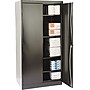 Tennsco Standard 72"H Steel Storage Cabinet, 36"W x 24"D, 5 Shelves, Black (TNN1480BK)~#|#~s0226583_sc7