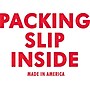 Staples® "Packing Slip Inside" Labels, White/Red, 4" x 2", 500/Rl~#|#~s0227036_sc7
