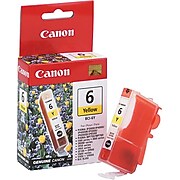 Canon BCI-6 Yellow Standard Yield Ink Cartridge (4708A003)