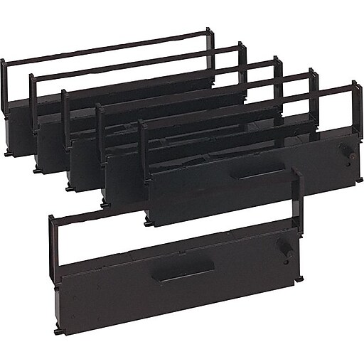 Dataproducts Ribbon, Epson (ERC-31B), Black, 6-Pack | Staples